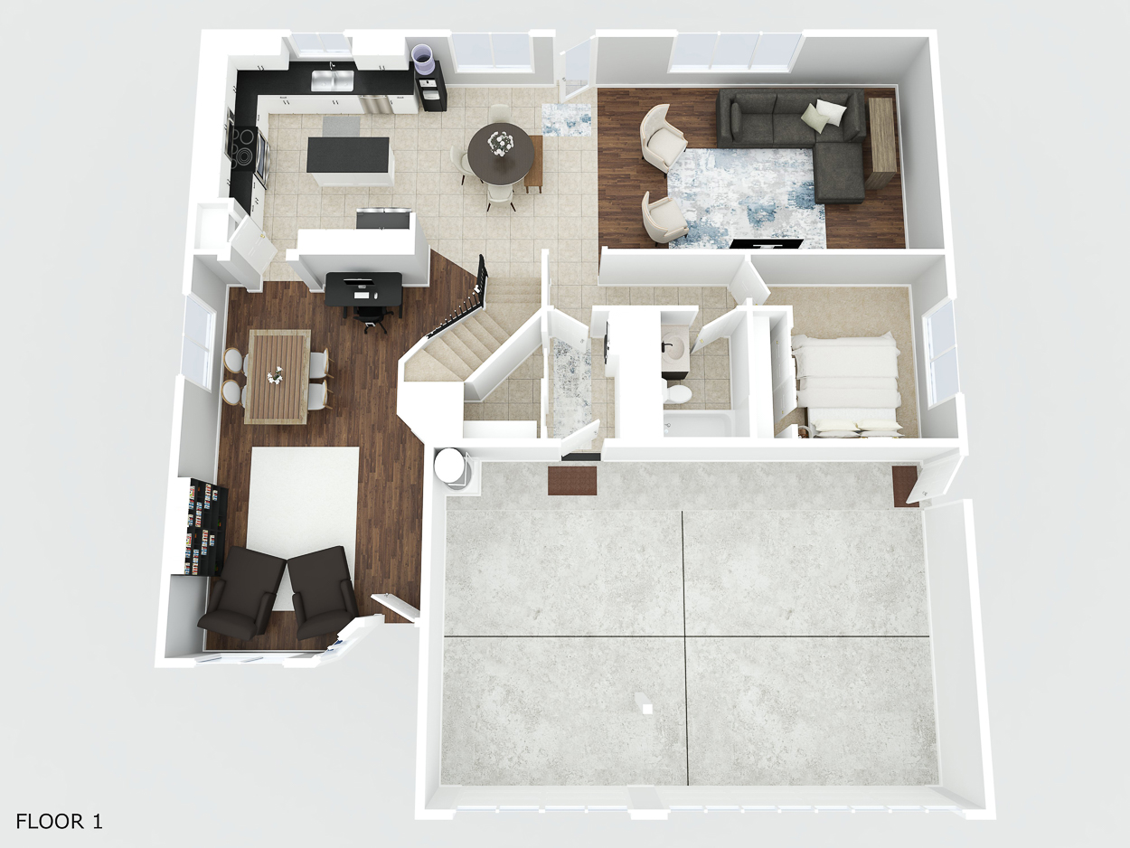3D Floor Plan for Real Estate in Phoenix